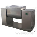 Industrial guttered wet mixing machine trough paddle mixer